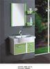 80 X48/cm PVC bathroom cabinet/ wall cabinet /white color with mirror for bathroom