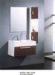 Single Ceramic bathroom sinks antique white bathroom wall cabinet Plywood board door