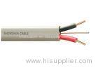 Flat Building Electrical Cable Wire Earth Annealed Solid / Stranded Copper Conductor