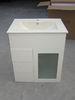 Upscale Square Sinks Bathroom Vanities floor mounted Stainless steel soft hinges