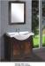 Brass handles traditional bathroom vanity cabinets single Ceramic basin 85 X 50 X 85cm