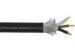 Black PVC sheathed Armoured Electrical Cable 600/1000V Armored Power Cables