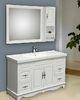 Simple modern Feature italian / european bathroom vanities square ceramic basin