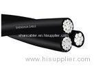 Electrical ABC Aerial Bundled Cables Three Core For Under Ground / Villages Electrification