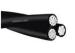 Electrical ABC Aerial Bundled Cables Three Core For Under Ground / Villages Electrification