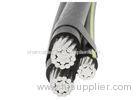 Custom AL / PE Insulated Aerial Bunch Cable 3 Core IEC 60502 Certification