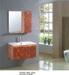 Acrylic board color Square Sinks Bathroom Vanities hanging 4 / 5 mm silver glass mirror