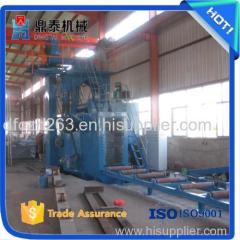 H beam shot blasting machine/steel structure shot blasting machine/through type shot blasting machine