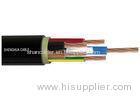 Polyvinyl Chloride Insulated 5 Core Power Cable Metallic Screen Optional