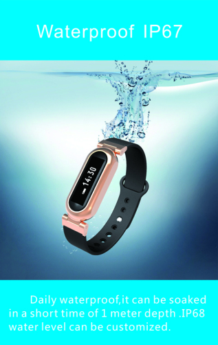 F09 bluetooth 4.0 smart bracelet with sleep monitoring fuction