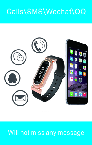 F09 bluetooth 4.0 smart bracelet with sleep monitoring fuction