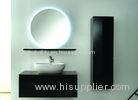 15mm MDF board single sink floating vanity for small bathrooms ceramic basin