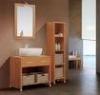 16mm oak / plywood Ceramic Bathroom Vanity 48 inch 2 doors without Drawer