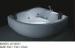 Double persons Air Bubble Bathtubs with jets 2 Pillows hot / cold water faucet