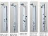 Rainfall shower screen Shower Columns Panels Rectangle type 150 X 23 / cm