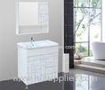 Full Extension drawers single sink bathroom vanity cabinets 75 * 46 cm