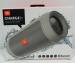 High-Quality JBL Charge2 Splashproof Portable Bluetooth Stereo Gray Speaker With Powerful Bass