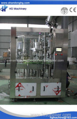 Full-automatic beer rinser filler capper