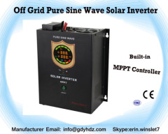 500W hybrid solar inverter off grid solar inverter MPPT solar system with MPPT Controller