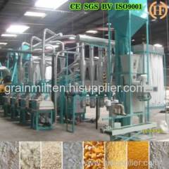 fully automatic corn maize grinding milling machine with price better sale