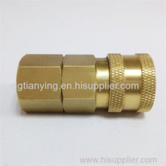 Nitto kohki mold components brass quick release pressure fittings