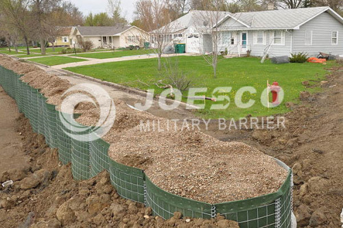 Flood bastion/welded mesh fence panels/sfety barriers/JESCO