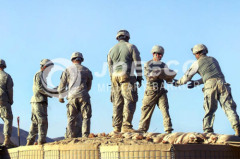 military barrier bastion/welded mesh machine/JESCO