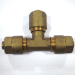 Russian style copper demountable male straight water gas tube fittings with AS4176 NSF