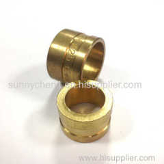 Spanish style OEM brass union sliding fittings for pex pipe water supply