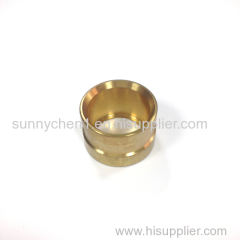 Spanish style OEM brass union sliding fittings for pex pipe water supply