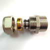 China Supply Pex Al Pex Pipe Fittings With Brass Material