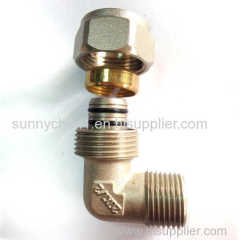 China Supply Pex Al Pex Pipe Fittings With Brass Material