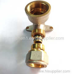 China Supply Pex Al Pex Pipe Fittings With Brass Material