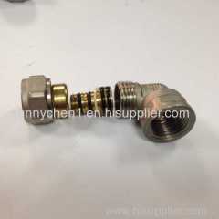 Profession compression coupling demountable brass screw fittings for PAP pipes