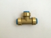 DZR lead free brass shark bite push in fittings for PEX CPVC PVC copper pipe