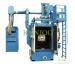 Double Station Turntable Hook Shot Blasting Machine