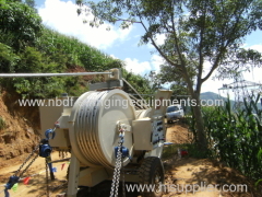 4 Ton Overhead Lines Tensioners for single conductor stringing on 110 KV power line