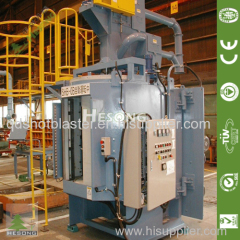 Double Station Turntable Hook Shot Blasting Machine