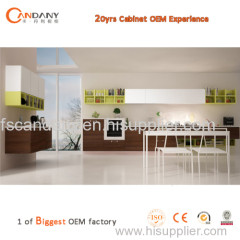 Foshan Candany Kitchen Cabinet melamine&acrylic kitchen cabinets