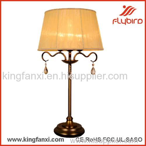 2016 decorative metal table lamp