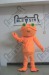 cartoon orange frog mascot costumes