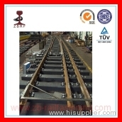 railway switch for rail construction