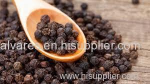 Black pepper for spices.