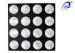 DMX512 16 Heads Matrix Beam LED Lights 200W With 25 Beam Angle Easy Control