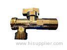 Closing Rapidly Brass Angle Valve Valve With Brass Handle Energy Saving