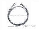 Chrome Plated Double Lock Portable Shower Hose For Bath PVC Inner Tube