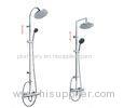 Height Flexible Adjust Bathroom Shower Set With Shower Head And Hand Shower