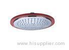ZYD301 Diameter 220mm Round Shape Multicolor Abs Chrome Plated Bathroom Rainfall Overhead Shower Hea