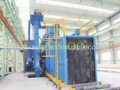 Large Surface Treatment Equipment Roller Conveyor Shot Blasting Machine