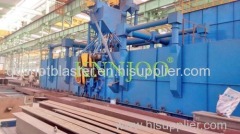 Large Surface Treatment Equipment Roller Conveyor Shot Blasting Machine